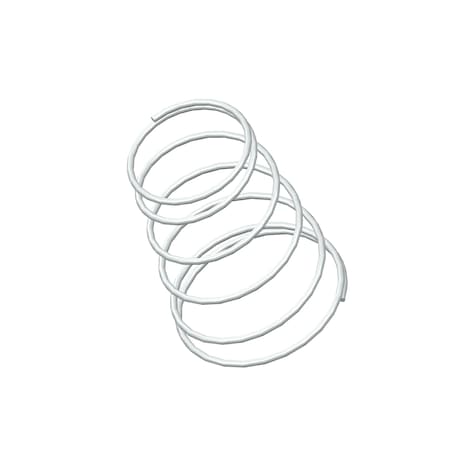 Approved Vendor Taper Spring, Lo= 0.687 , So= 0.5 , W= 0.026 G609989543